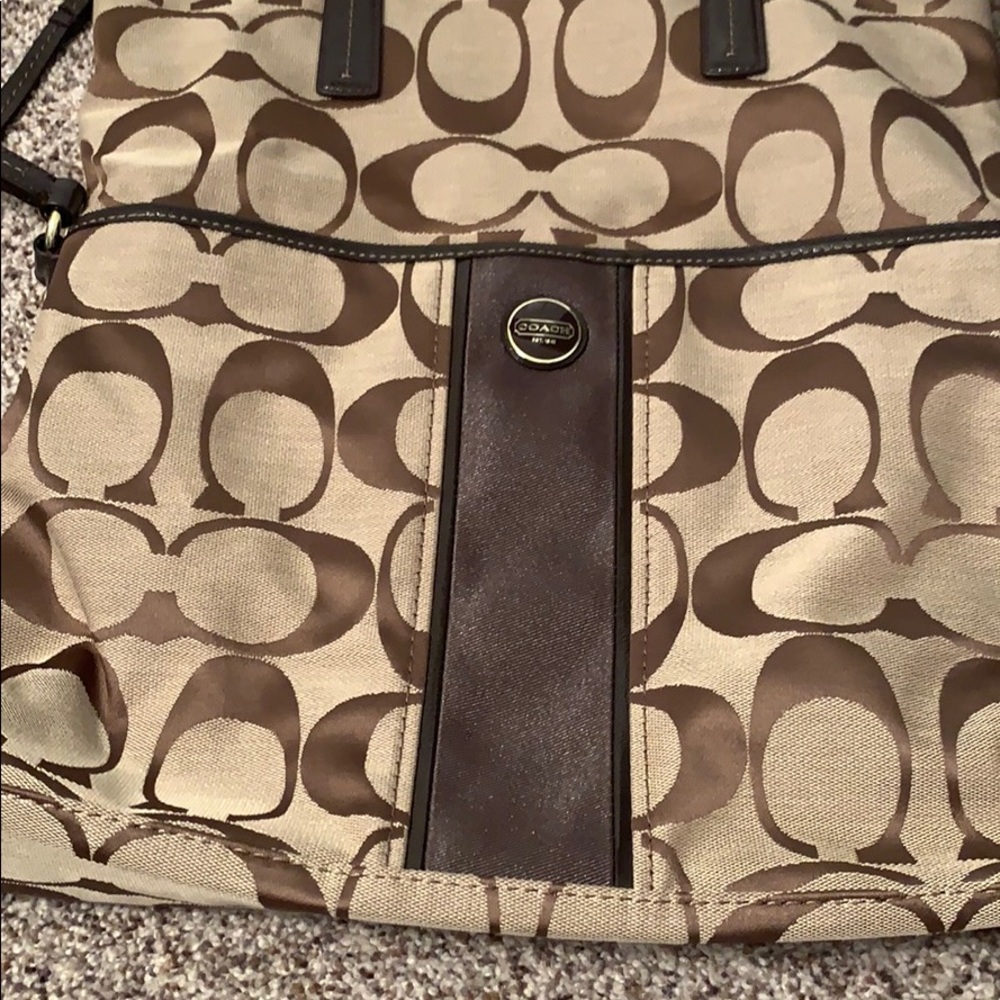 New Coach Purse Brown Cross Body